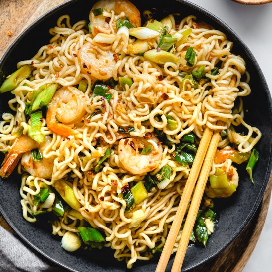 Ginger Scallion Noodles