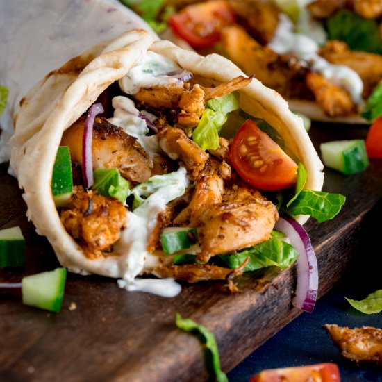 Easy Chicken Gyros