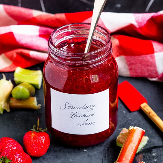 Strawberry Rhubarb Jam