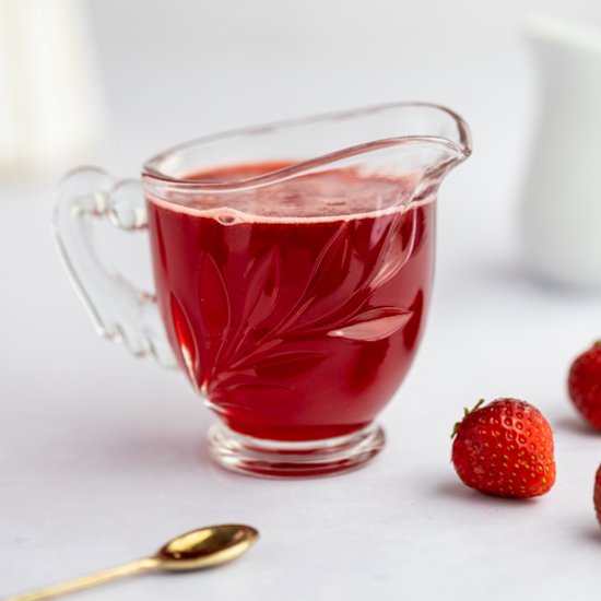 Strawberry Simple Syrup