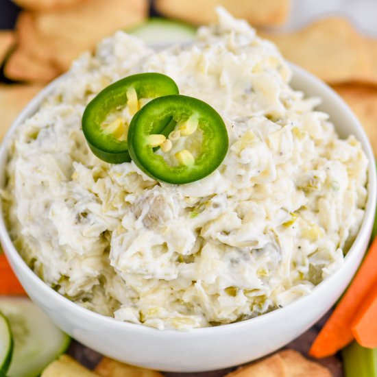 Jalapeno Artichoke Dip