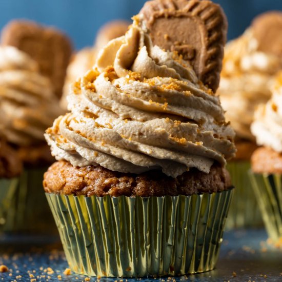 Biscoff Cupcakes