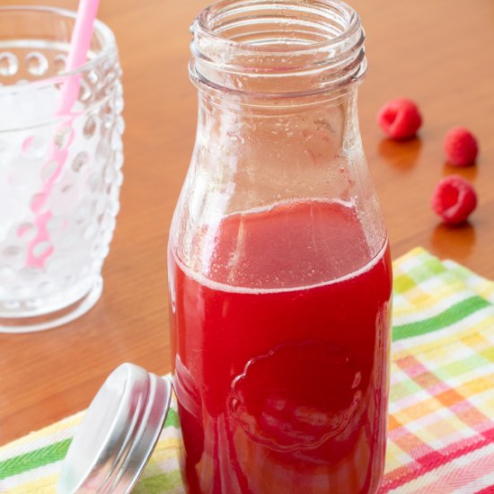 Raspberry Simple Syrup