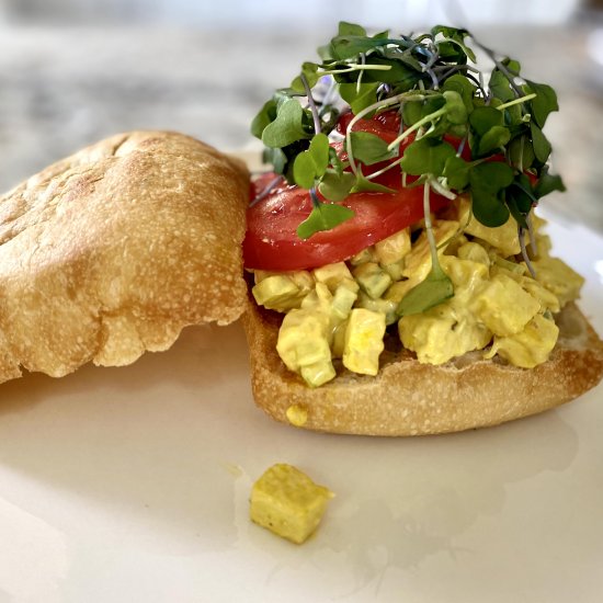 Vegan Tofu Egg Salad