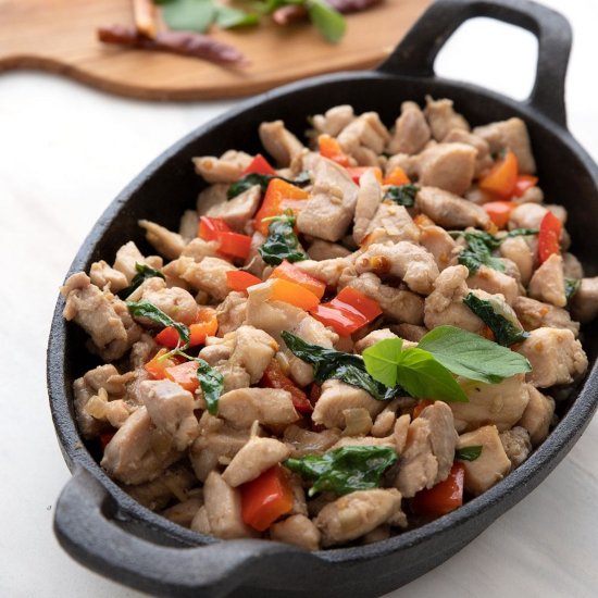 Easy Thai Basil Chicken