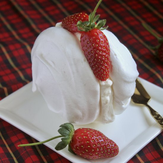 scottish meringues and cream