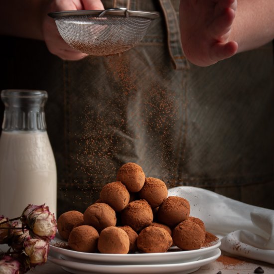 Decadent Whiskey Chocolate Truffles