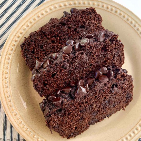 Double Chocolate Zucchini Bread