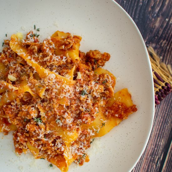 Pork & Chorizo Ragu