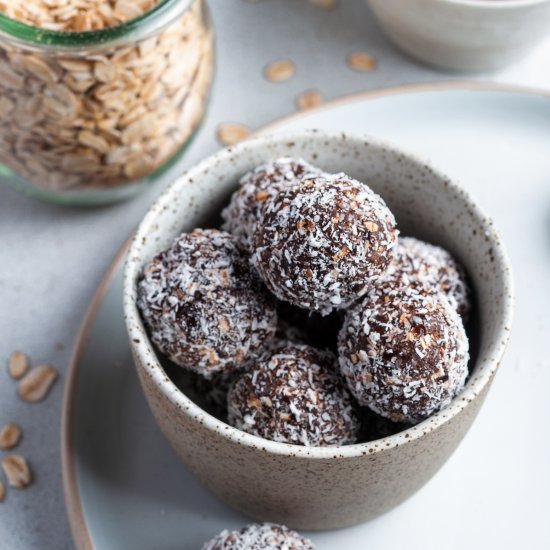 Nut Free Chocolate Bliss Balls