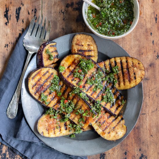 Smoky Grilled Eggplant