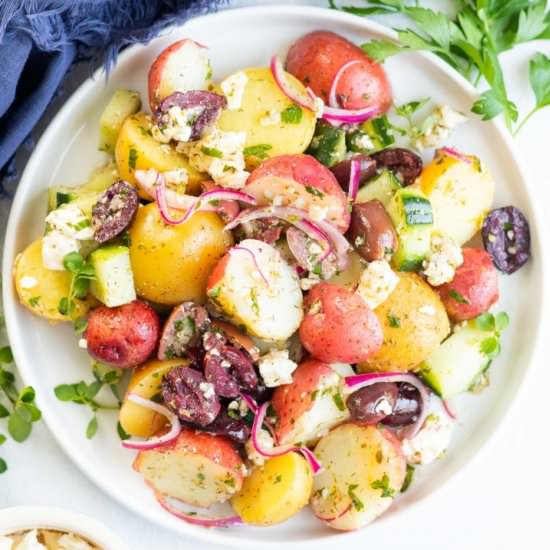 Greek Potato Salad