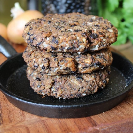 Chipotle black bean burger