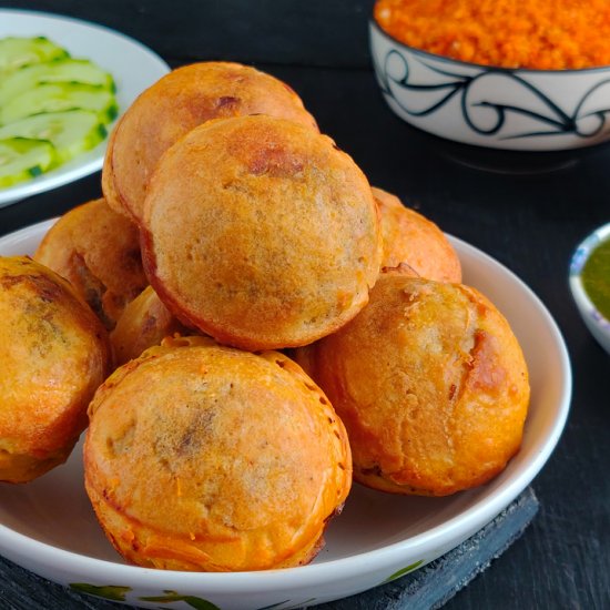 Potato Fritters Batata Vada Recipe