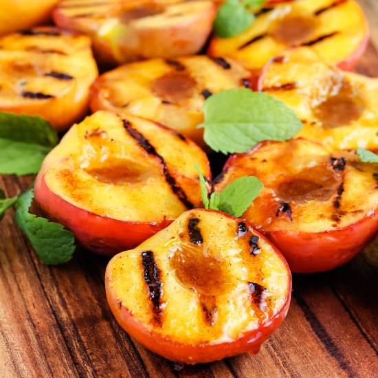 Grilled Peaches