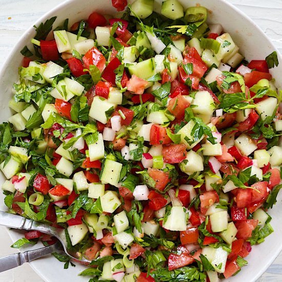 Arabic Chopped Salad