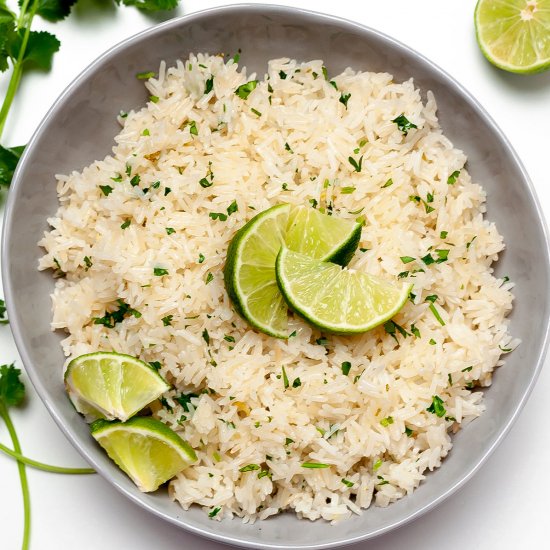 Instant Pot Cilantro Lime Rice