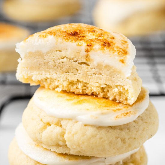 Crème Brûlée Cookies