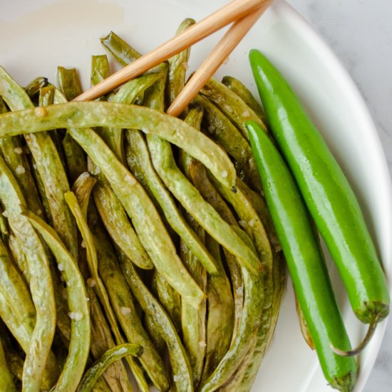 Sweet and Spicy Green Beans