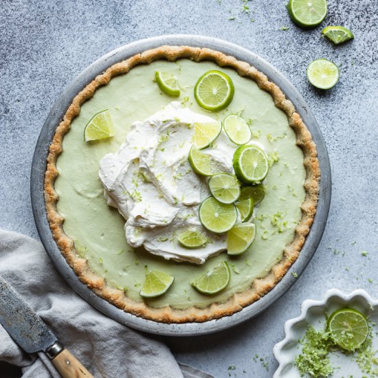 Keto Key Lime Pie (Vegan, GF)