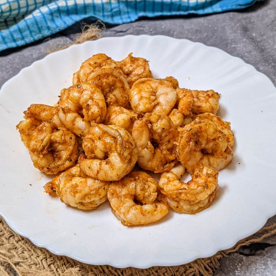 Air fryer Cajun Shrimp