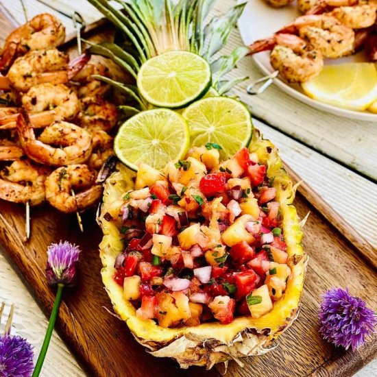 Refreshing Pineapple Mango Salsa