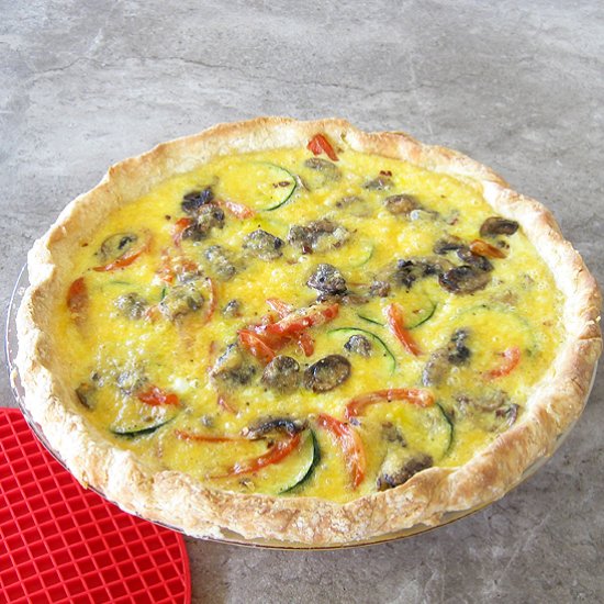 Classic Vegetable Quiche