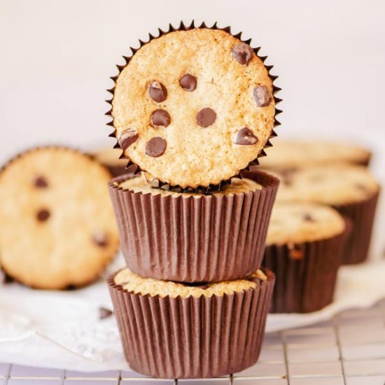 Vegan Chocolate Chip Muffins