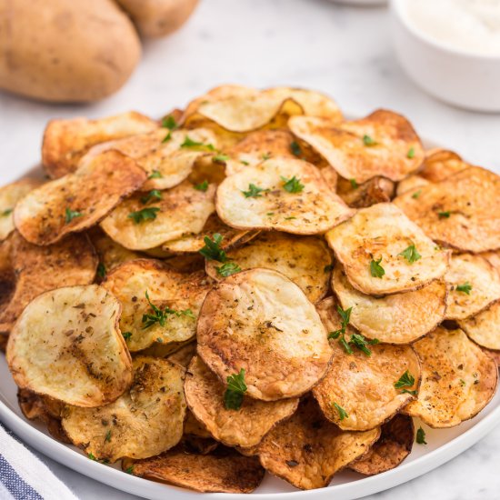 Air Fryer Potato Chips