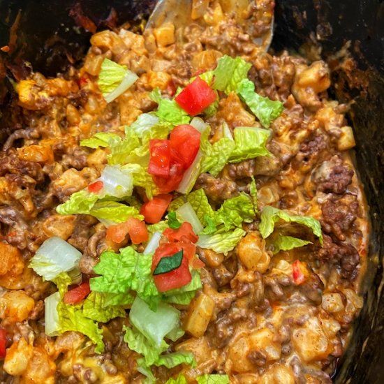 Crock Pot Taco Casserole