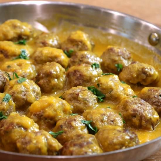 Double Mango Meatballs