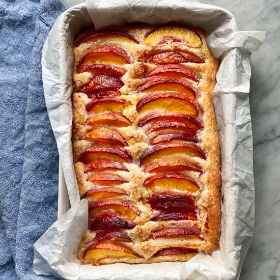 Fresh Peach Cake