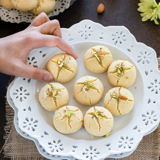 Nankhatai (buttery shortbread)