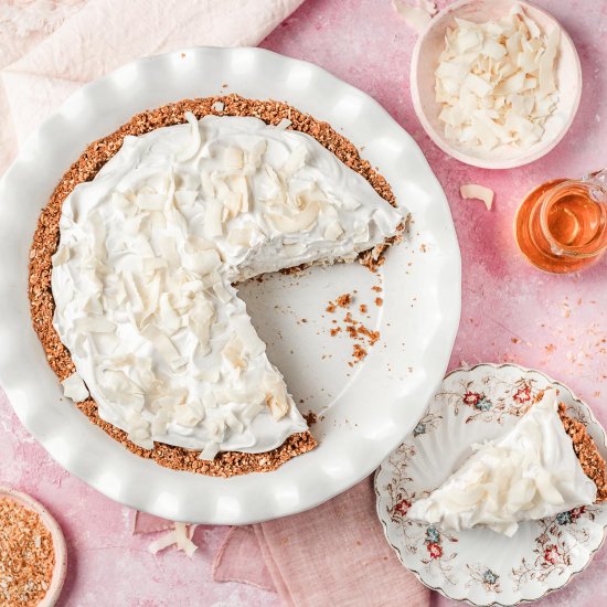 Coconut Rum Cream Pie