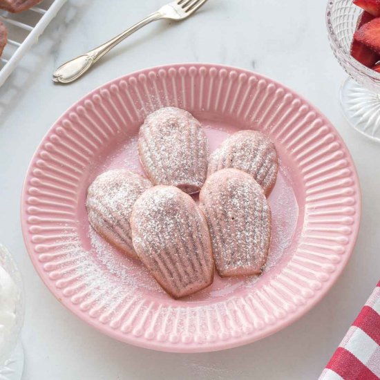 Strawberry Madeleines