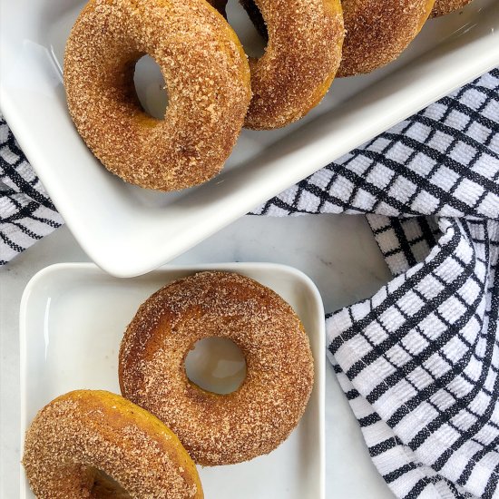 Baked Pumpkin Donuts