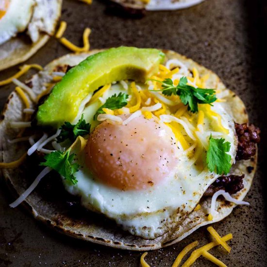 Breakfast Street Tacos