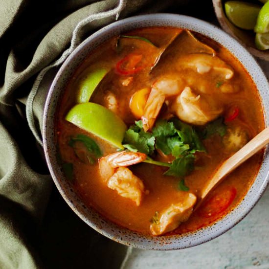 20 Minute Tom Yum Soup