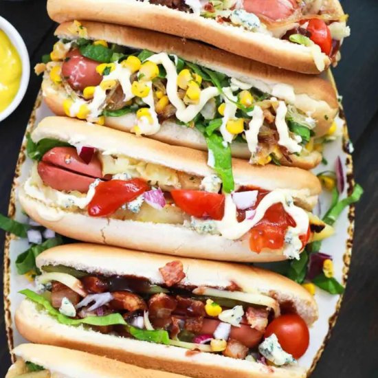 Air Fryer Hot Dogs