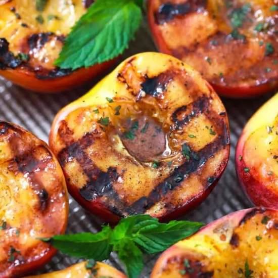 Grilled Peaches