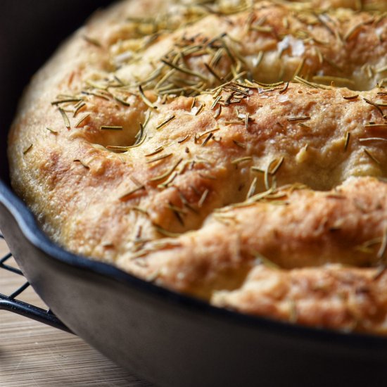 Cast Iron Focaccia