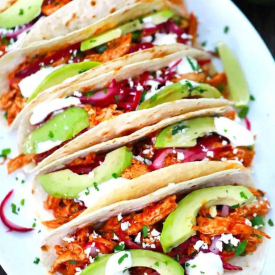 Chicken Tinga Tacos