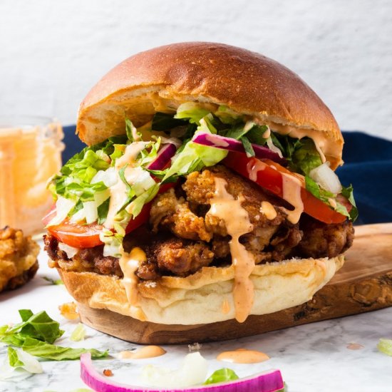 Buttermilk Fried Chicken Burger