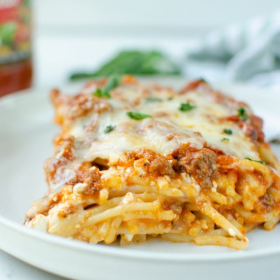 Baked Spaghetti Casserole