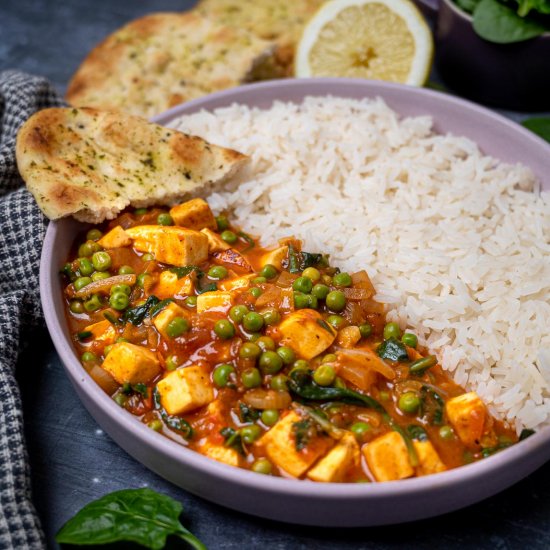 Light Paneer Curry