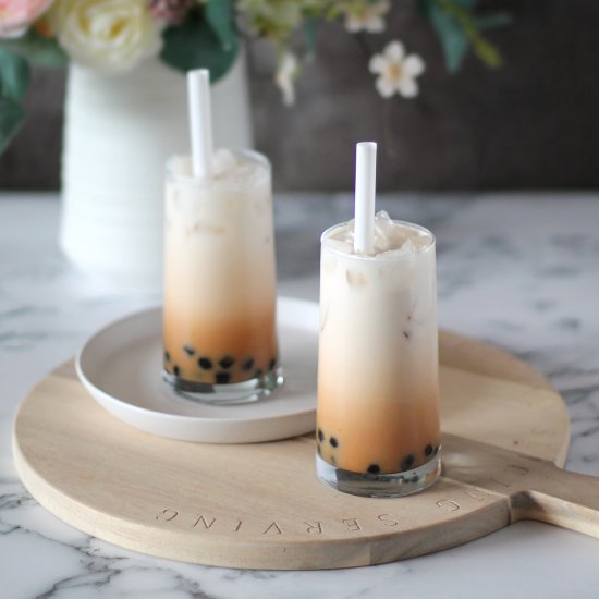 Creamy Earl Grey Bubble Tea