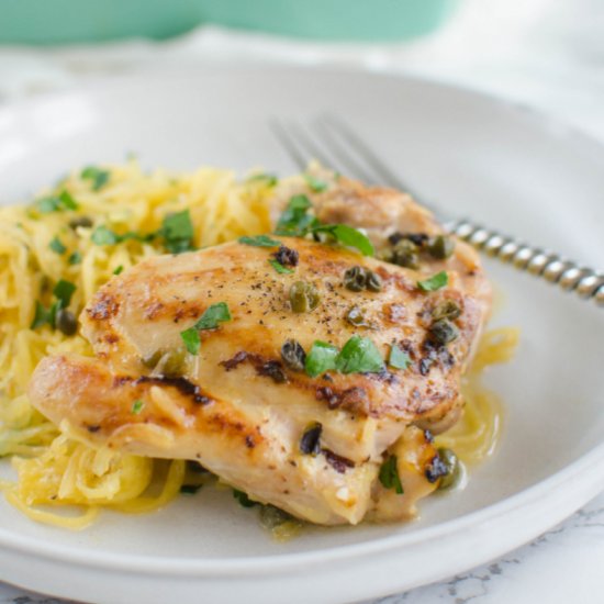 Paleo Chicken Piccata