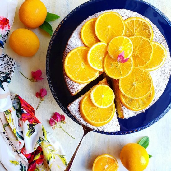 Cake with Oranges