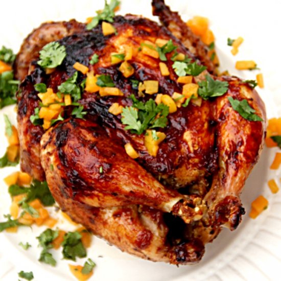 Apricot Chutney Roast Chicken