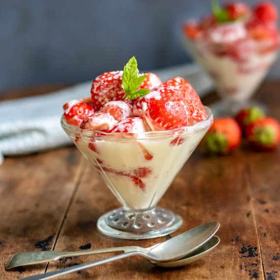 Strawberries and Cream